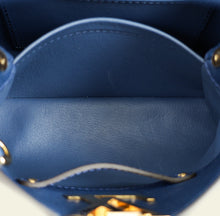 Louis Vuitton Indigo Ostrich Capucines Mini Bag