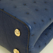 Louis Vuitton Indigo Ostrich Capucines Mini Bag