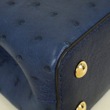 Louis Vuitton Indigo Ostrich Capucines Mini Bag