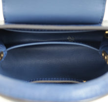 Louis Vuitton Indigo Ostrich Capucines Mini Bag
