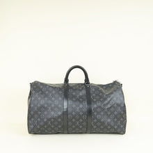 Louis Vuitton Monogram Eclipse Keepall Bandouliere 55 Bag
