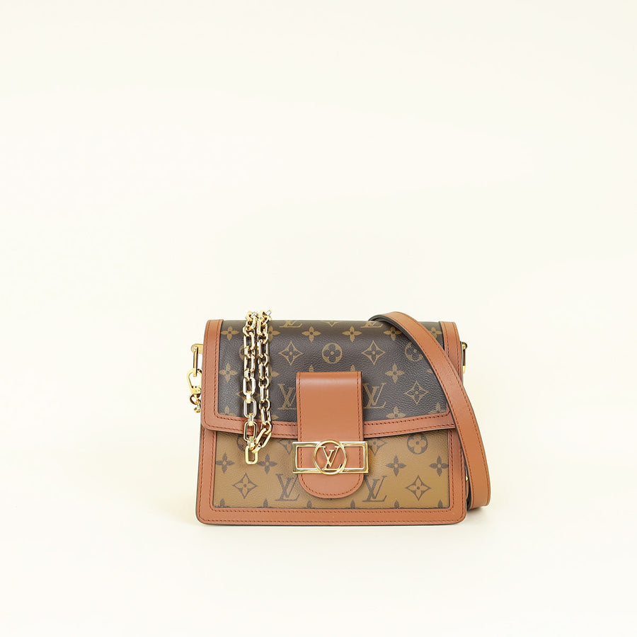Louis Vuitton Monogram Reverse Dauphine MM Bag