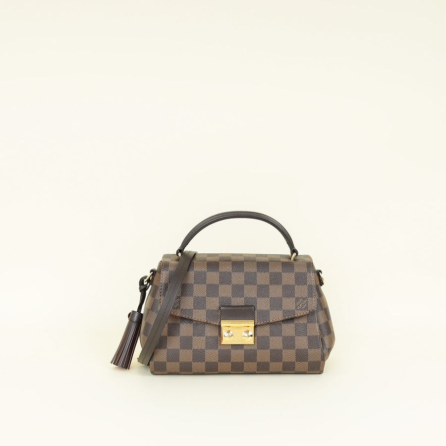 Louis Vuitton Damier Ebene Croisette Bag