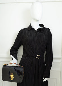 Louis Vuitton Monogram and Black Cherrywood Bag