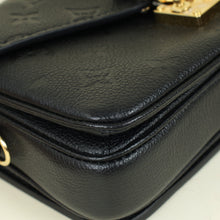 Louis Vuitton Black Monogram Empreinte Pochette Metis East West Bag