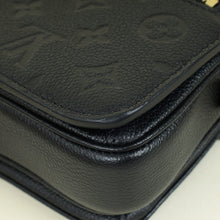 Louis Vuitton Black Monogram Empreinte Pochette Metis East West Bag