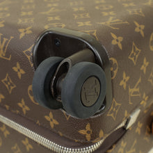 Louis Vuitton Monogram Macassar Horizon 55 Suitcase w/ initial AAA