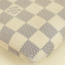 Louis Vuitton Damier Azur Rose Ballerine Cowhide Daily Pouch