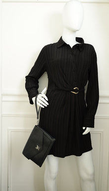 Louis Vuitton Black MyLockMe Chain/Wristlet Pochette