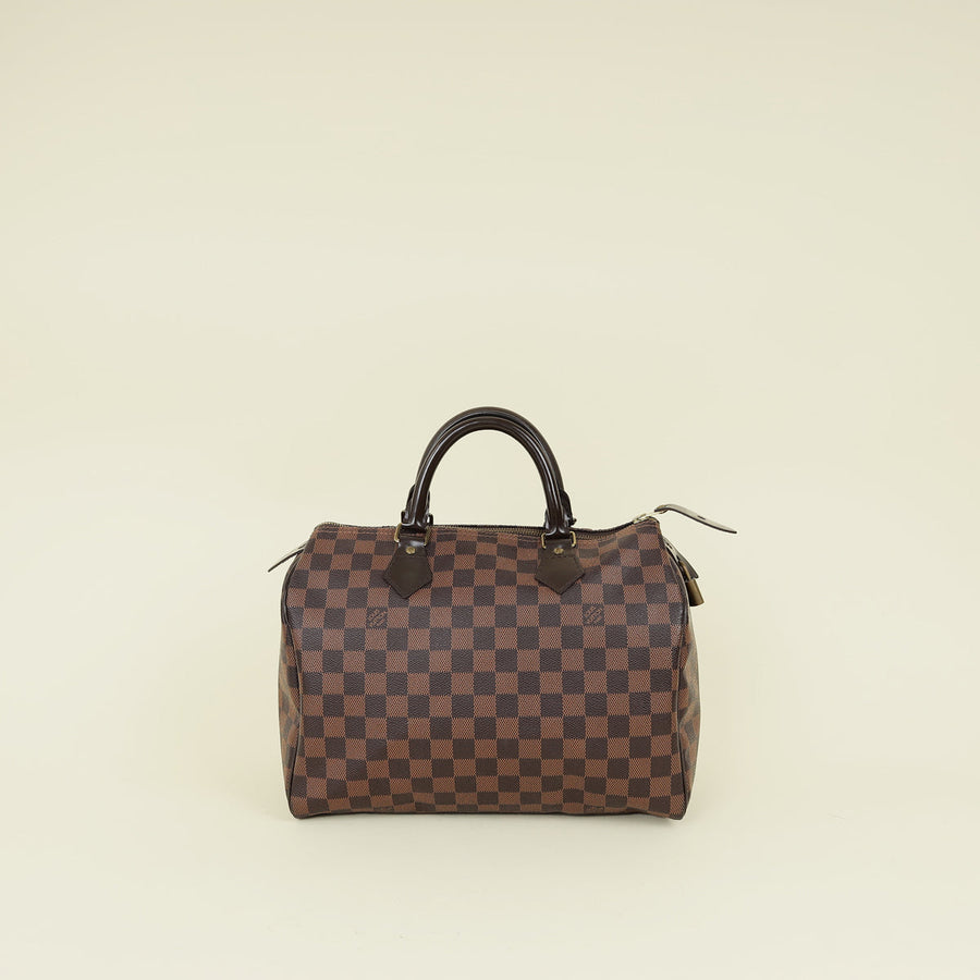 Louis Vuitton Damier Ebene Speedy 30 Bag