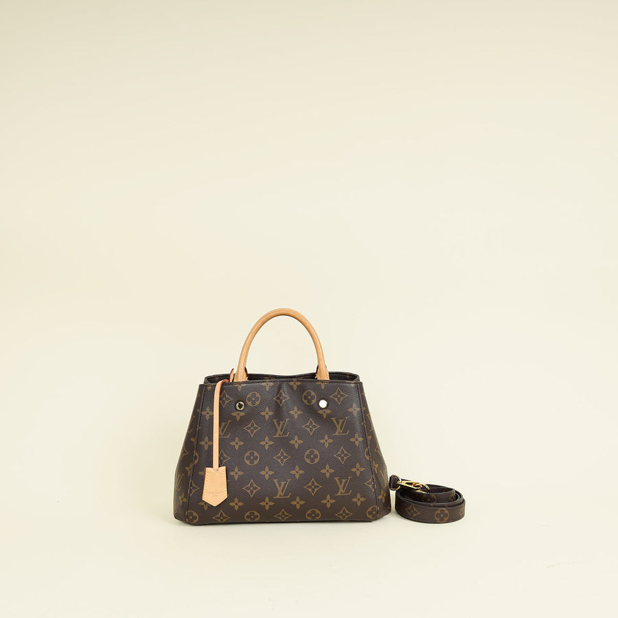 Louis Vuitton Brown Monogram Montaigne BB Bag