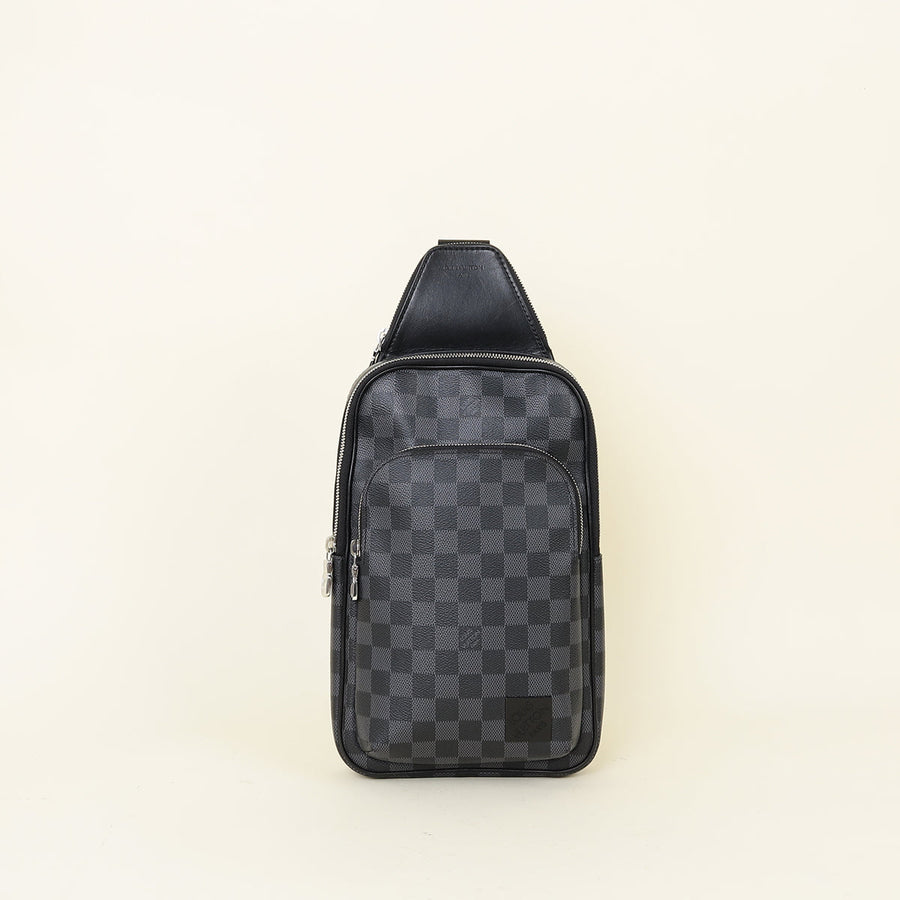 Louis Vuitton Damier Graphite Black Avenue Slingbag