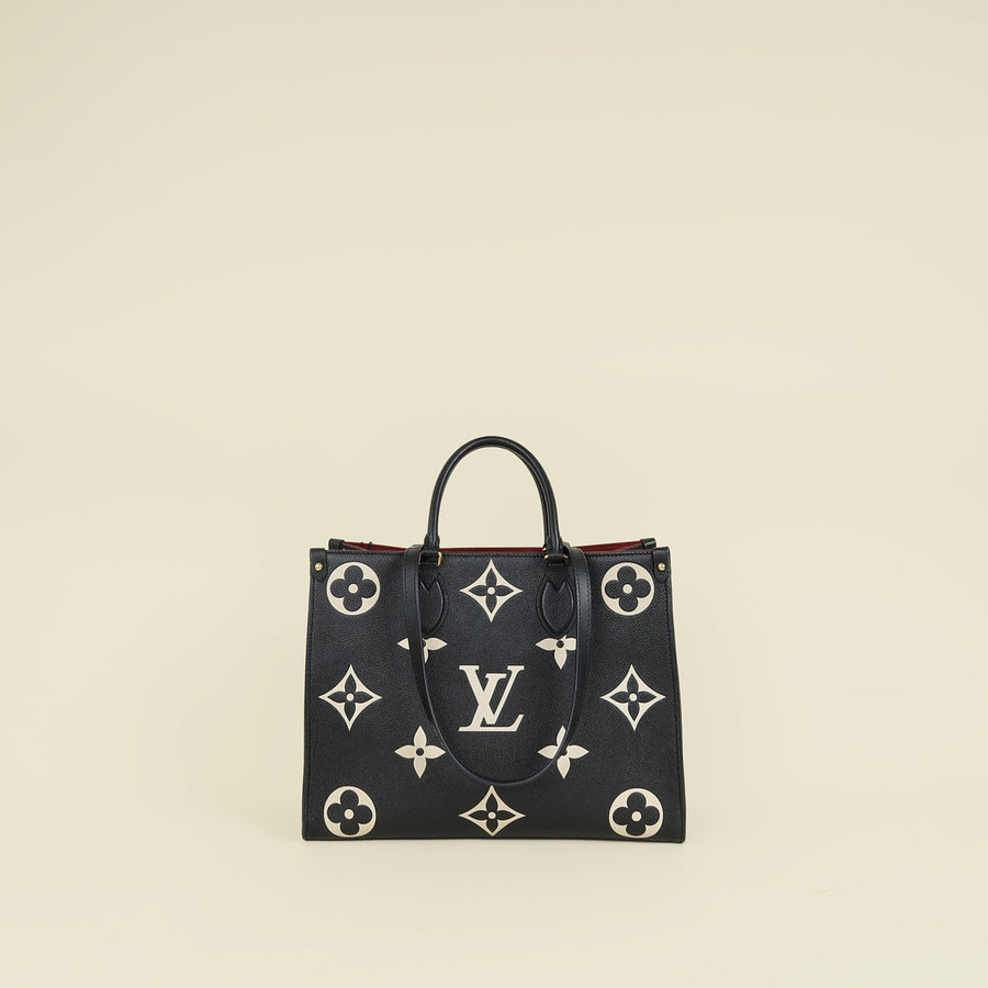 Louis Vuitton Bicolor Monogram Empreinte Onthego MM Bag