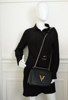 Louis Vuitton Black Twist MM Bag