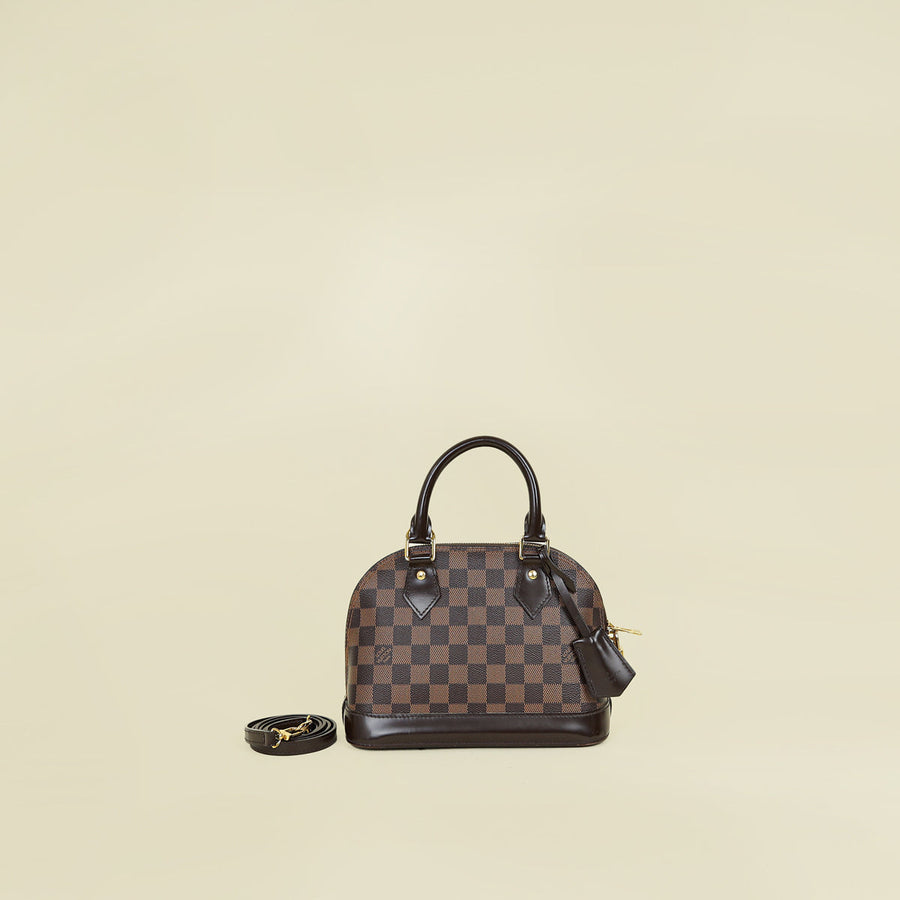 Louis Vuitton Damier Ebene Alma BB Bag