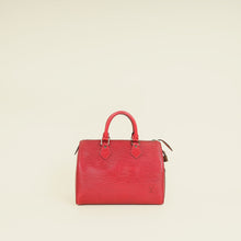 Louis Vuitton Rouge Speedy 25 Bag