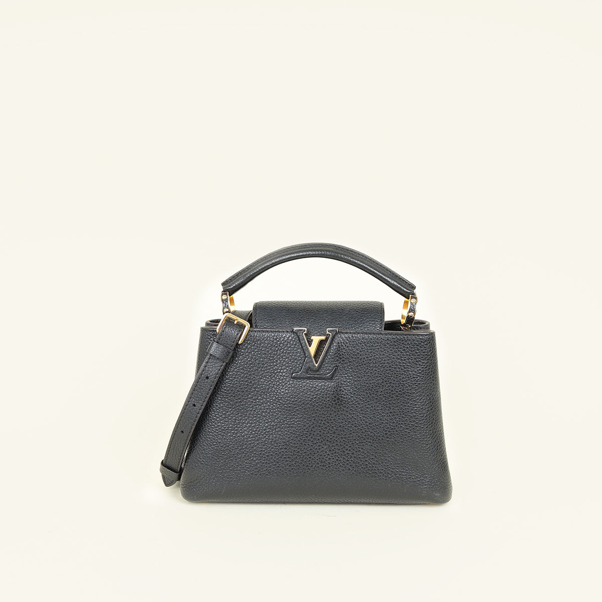 Louis Vuitton Black Capucines BB Bag