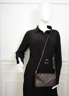 Louis Vuitton Brown Monogram Pochette Felicie