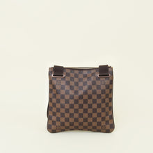 Louis Vuitton Damier Ebene Brooklyn Pochette Plate Messenger Bag