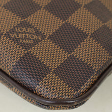 Louis Vuitton Damier Ebene Brooklyn Pochette Plate Messenger Bag