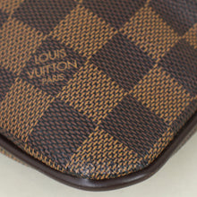 Louis Vuitton Damier Ebene Brooklyn Pochette Plate Messenger Bag