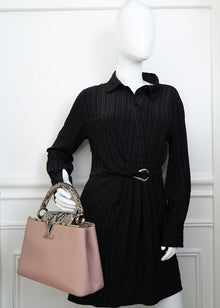 Louis Vuitton Rose Ballerine Capucines MM Bag