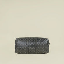 Louis Vuitton Faded Black Brushed Monogram Eclipse Keepall Bandouliere 50 Bag