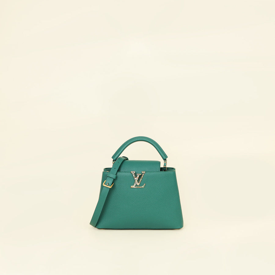 Louis Vuitton Emerald Capucines BB Bag