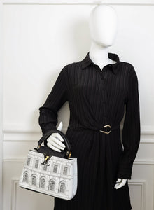 Louis Vuitton Bicolor x Fornasetti Architettura Capucines BB Bag