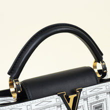 Louis Vuitton Bicolor x Fornasetti Architettura Capucines BB Bag