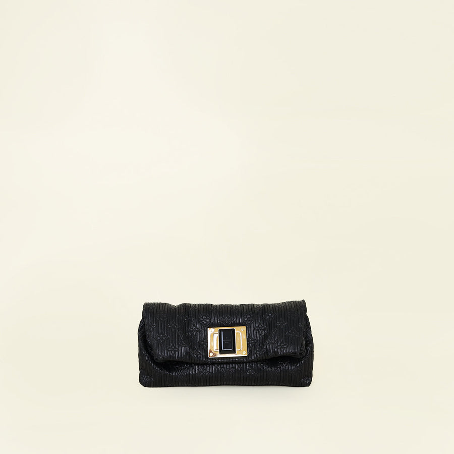 Louis Vuitton Black Monogram Altair Clutch