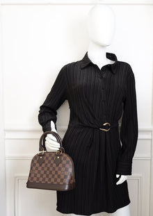 Louis Vuitton Damier Ebene Alma BB Bag