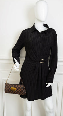 Louis Vuitton Damier Ebene Eva Clutch Bag
