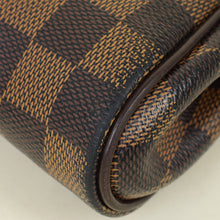 Louis Vuitton Damier Ebene Eva Clutch Bag