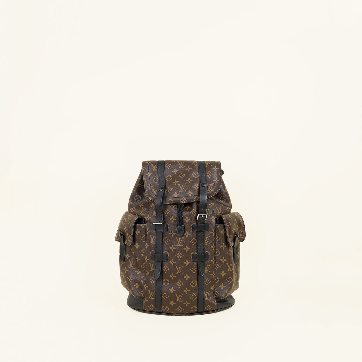 Louis Vuitton Bicolor Monogram Macassar Christopher MM Backpack Bag