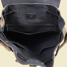 Louis Vuitton Bicolor Monogram Macassar Christopher MM Backpack Bag