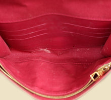 Louis Vuitton Red Vernis Louise Clutch