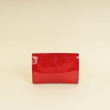 Louis Vuitton Red Vernis Louise Clutch