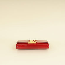 Louis Vuitton Red Vernis Louise Clutch