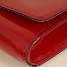 Louis Vuitton Red Vernis Louise Clutch
