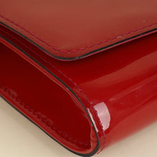 Louis Vuitton Red Vernis Louise Clutch