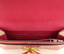Louis Vuitton Red Vernis Louise Clutch