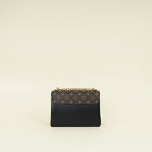 Louis Vuitton Black Veau Satin Monogram Twist MM Bag