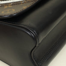 Louis Vuitton Black Veau Satin Monogram Twist MM Bag