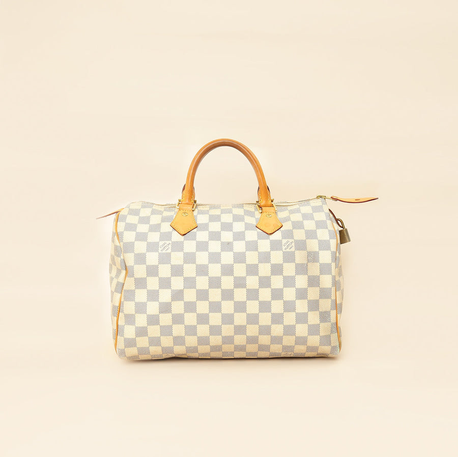 Louis Vuitton Damier Azur Speedy 30 Bag
