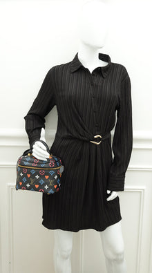 Louis Vuitton Black Multicolor Game On Vanity PM Bag