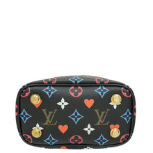 Louis Vuitton Black Multicolor Game On Vanity PM Bag