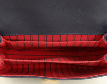 Louis Vuitton Marine Rouge Monogram Empreinte Pochette Metis