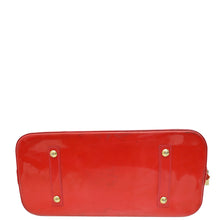 Louis Vuitton Rouge Grenadine Monogram Vernis Alma GM Bag