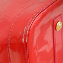Louis Vuitton Rouge Grenadine Monogram Vernis Alma GM Bag